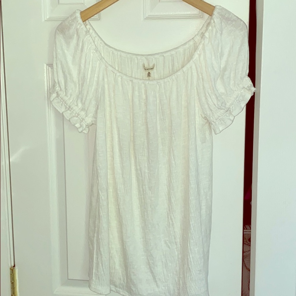 Peasant sleeve t- shirt